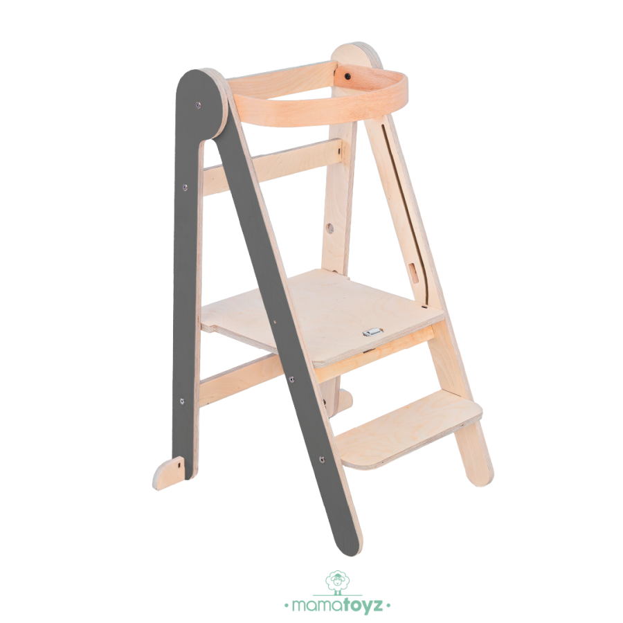 Fold Öğrenme Kulesi Gri