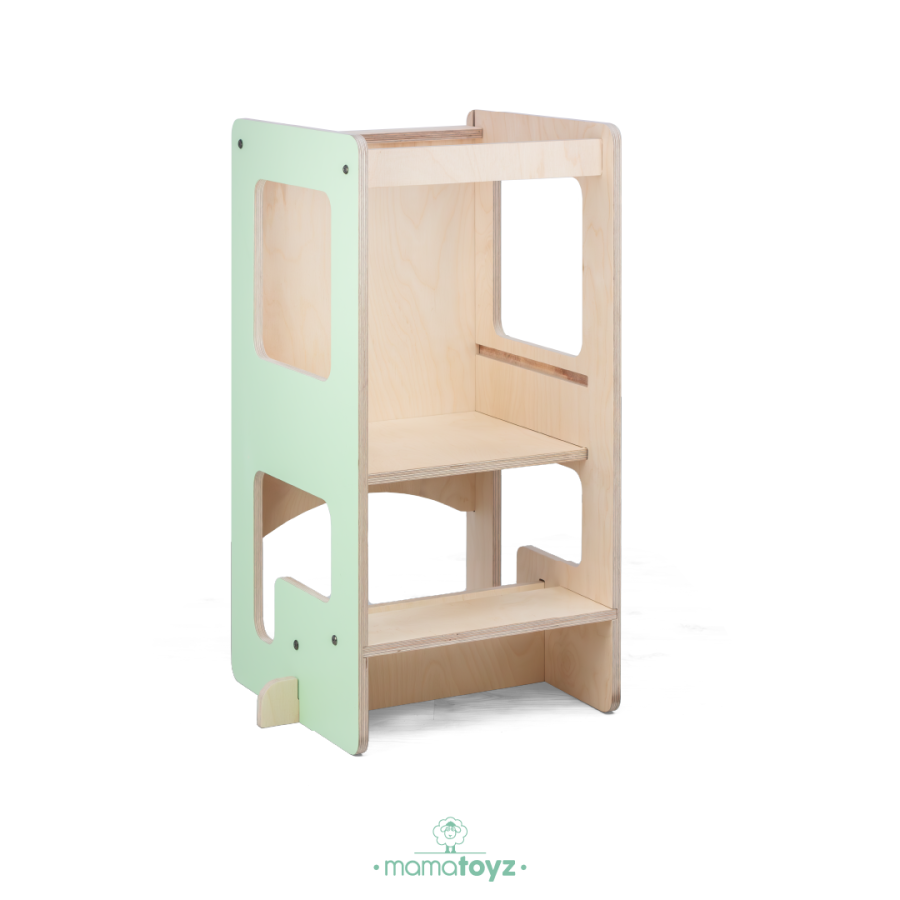 Flip | Mint 3'ü 1 Arada Öğrenme Kulesi & Aktivite Masası & Yazı Tahtası