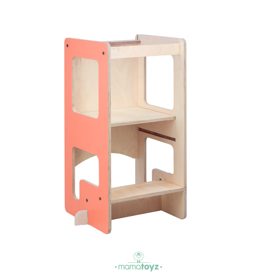 Flip | Terra Cotta 3'ü 1 Arada Öğrenme Kulesi & Aktivite Masası & Yazı Tahtası